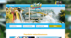 Desktop Screenshot of kidsvakantiegids.nl